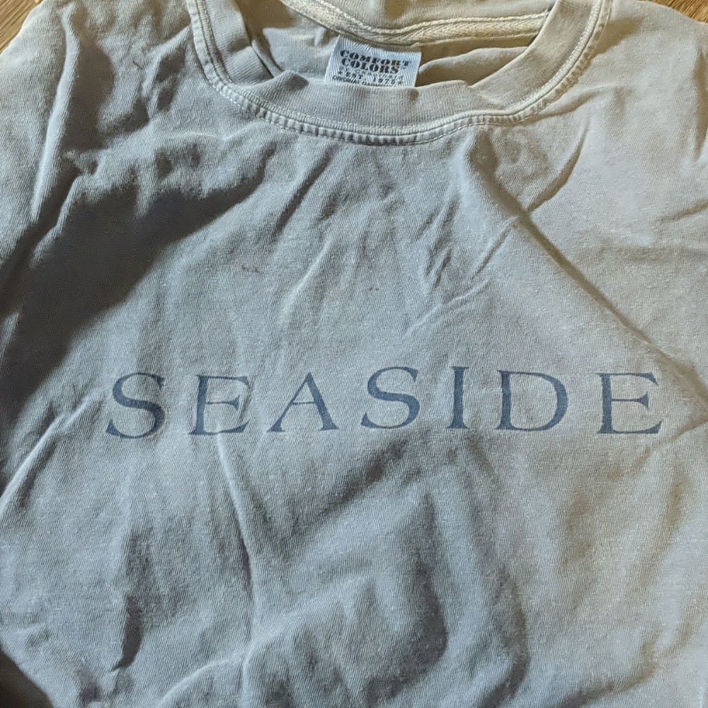 Blue comfort colors seaside